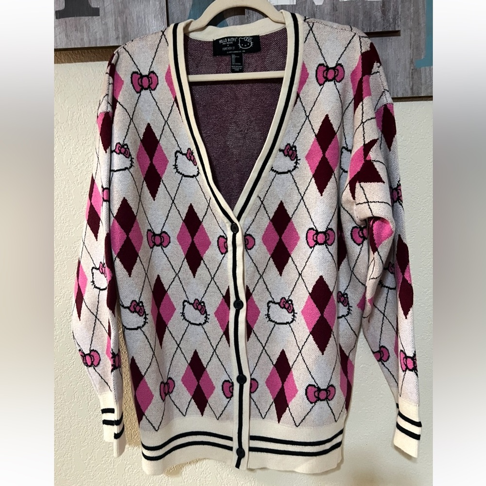 Forever 21 Hello Kitty and Friends Cardigan